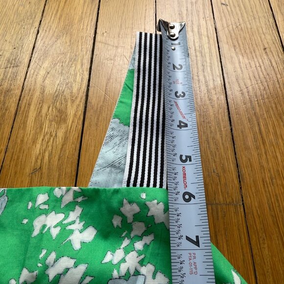 Tuckernuck Size XS Green Floral Low Back Pinafore Fit and Flare Mini Sundress - Picture 12 of 16